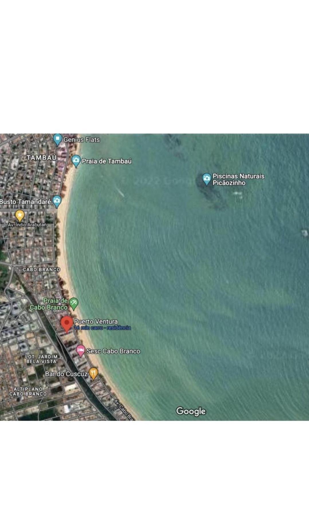 Appartamento Flat Beira Mar Do Cabo Branco João Pessoa Esterno foto
